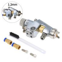 WA-200-152P 1,5 mm automatinis dažų purkštuvas pramoninis purškimo įrankis slėgio tiekimo automatinio purškimo alyva 1.2mm nozzle sidabras