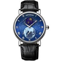 2022 m. KIMSDUN laikrodis vyriškas aukščiausios prekės ženklo prabangus laikrodis Light Star Air Moon visiškai automatinis mechaninis vyriškas laikrodis, atsparus vandeniui