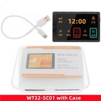 ESP32 kūrimo plokštė - WT32-SC01 Su 3,5 colio 320x480 talpiniu daugiajutikliniu LCD ekranu, integruotu Bluetooth Wifi