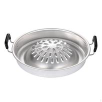 Grilio keptuvė su nepridegančia danga, keptuvė dujinėms viryklėms, atvira viduje arba lauke Alloy 30cm