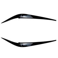 Priekinių žibintų antakiai, skirti BMW X4 X3 G01 G02 2018 Akių vokai, dangteliai, dangteliai Lipdukas Apdailos kėbulo komplektas Automobilių priedai Glossy Black