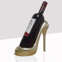 Aukštakulnis Stiletto batų vyno lentynos butelių laikiklis, skirtas laikyti vestuvių vakarėlio dekoro dovana 22*10*19cm auksas