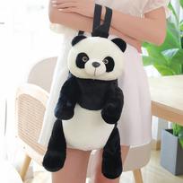 35/45cm Pando pliušinis kuprinė Animacinis mielas pliušinis žaislas Minkštas kimštas gyvūnas Pečių krepšys Vaikams Mergaitėms Gimtadienio dovanos 35cm