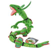 80cm Pokemon Dangaus Drakonas Animacinis Rayquaza Žaislai Namų Dekoras Minkšta Kawaii Drakono Lėlė Staigmena Gimtadieniui Kalėdoms Dovana Vaikams 80cm žalia