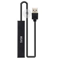 Mini akvariumo šildymo strypas Žuvų bakas Akvariumo šildytuvas Panardinamas termostatinis šildytuvas Jūros vanduo/Gėlas vanduo USB įkrovimas 5W