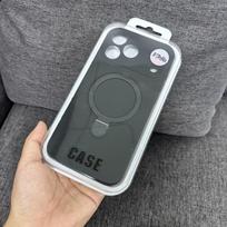 Skysto silikono dėklas, skirtas iPhone 17 16 15 14 13 12 11 Pro Plus Max Air Magsafe, su metaliniu stoveliu, pilna apsauga, smulkus sukibimas iPhone 11