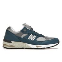 New Balance 991 Pagaminta Anglijoje Pilki Mėlyni Vyriški Sportbačiai M991BSG 40
