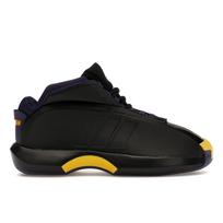 adidas Crazy 1 Lakers išvykos vyriški sportbačiai Juodi Core-Black Ryškiai auksiniai FZ6208 41⅓