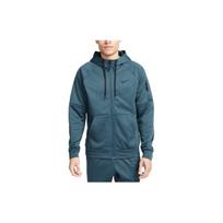 Nike Therma-Fit užsegamas sportinis džemperis su gobtuvu vyrams, viršutinė dalis, žalias, DQ4830-328 S