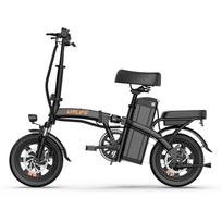 URLIFE F1L Convenient Folding Electric Bike For All Ages 48V7.5AH Battery 350W Motor Electric Bicycle 14 Inch Road Tires Urban commuting E-Bike juoda