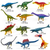 12 vnt./rinkinys Atnaujintas imituotas kietas dinozaurų žaislinis modelis Realistiški brachiozauro tiranosauro reksas žaislai vaikams Kalėdinė dovana
