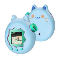 Silikoninis mielas dėklas Tamagotchi Paradise, pilnas apsauginis dėklas, neslystantis skysto silikono apsauginis dangtelis, minkštas korpusas, žaidimų priedai mėlyna