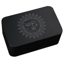 Metal Gaming Card Box Playing Tarot Container Storage Case Packing Poker Box Playing Card Box Empty Candy Storage Case