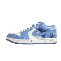 Jordan Air Jordan 1 Low 'Legend Blue' Neslystantys, atsparūs dilimui, žemi, vintažiniai krepšinio batai, unisex, mėlyni FZ2138-114(Team352-) 44 white