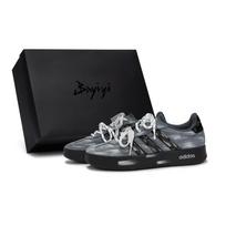 Adidas BARREDA 811 Gamyba, Be cukraus Juodųjų sezamų, Speciali batų dėžutė Neslystantys žemi Vokietijos armijos sportbačiai KH6999(Team80-S-BOX) 36