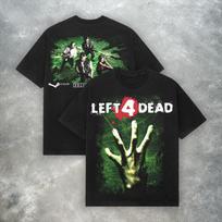 Left 4 Dead Valve Marškinėliai Retro Y2K Zombių Šaudyklė Vaizdo Žaidimas T-shirt Vyrams Moterims Y2k Oversize Laisvi Streetwear Moteriški Vyriški Drabužiai 4XL