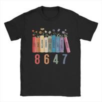 Lygybės Teisių Knyga Gėlė 8647 Feministinės Moterų Teisių Marškinėliai Paplūdimio Hip Hop Marškinėliai Vyrams Medvilniniai 4XL 5XL 6XL Drabužiai Vintažiniai Viršutiniai Drabužiai S juoda