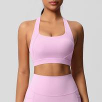 Cross-Border High-Impact Brushed Sports Bra for Yoga, Pilates, Running, and Fitness Medium juoda