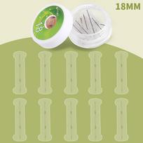 10 vnt. Įaugusių kojų nagų korekcija tiesinamasis Clip Brace pedikiūras 18mm