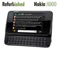 Atnaujintas originalus Nokia N900 mobilusis telefonas su 1 SIM kortele No charger juoda