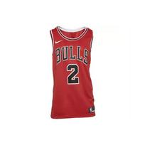 Nike NBA pralaidi greitai džiūstanti krepšinio apranga, gerbėjų versija, Chicago Bulls, Lonzo Ball, Nr. 2 vyriški viršutiniai drabužiai Raudoni CW3660-662 M gray