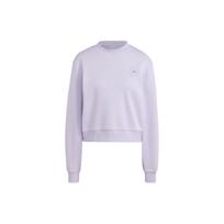 Adidas x Stella McCartney Sportswear Sweatshirt with Monochrome Logo Women Tops Purple IJ0590 L white