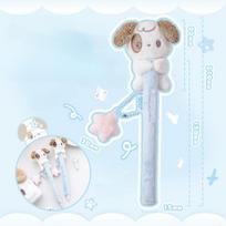 Planšetinio kompiuterio pieštuko dėklas Apple Xiaomi Huawei Kawaii animacinis katinėlis šuniukas rašiklio dėklas studentui biuro darbuotojui planšetinio kompiuterio priedai mėlyna