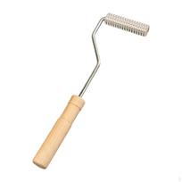Stiklo pluošto laminavimo volelis Burbulų šalinimo įrankis Medinė rankena Priedai Derva roller 20x50mm