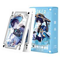 Poker Wanderer Žaidimų kortos Stalo žaidimai Vaikų Vaikų Žaislai Vaikų Žaislų Deck Kortų Žaidimų rinkinys Anime Balladeer