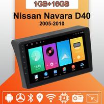 Android Carplay automobilinis radijas, skirtas Nissan Navara D40 2005-2010 daugialypės terpės grotuvo galvos blokas Stereo GPS navigacija BT WIFI 2+32GB 1+16GB