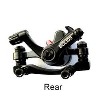 Dviratis Dviratis Dviračio stabdžių apkaba dviračio diskas priekinis MTB mechaninis dviratis F140-160 black