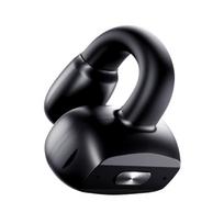 Naujos Bluetooth ausinės, užsegamos, kaulinio laidumo, sportinės ausinės, belaidės ausinės juoda