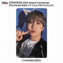 Stray Kids 2025 Sezono sveikinimai The Street Kids JYP Shop POB Fotokortelė KPOP Changbin
