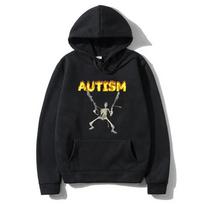 Retro Autizmo Skeletas Juokingi Moteriški Unisex Gobtuvai Neurodivergenti Autizmo Sąmoningumo Palaikymo Grafiniai Megztiniai Laisvalaikio Palaidinė L