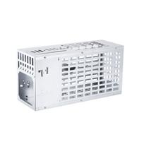Pelėkautų Pilnai Automatinis Stiprus Metalinis Didelė Rankena Dvigubos Durys Aukštas Saugumas Pelėkautų Didelis Dydis Medium Size(11.8x4.3x5.9in)