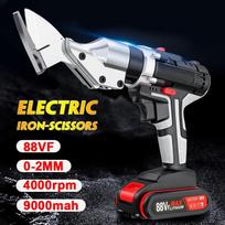88VF Elektrinės Belaidės Žirklės Metalui Pjauti Įrankiai Įkraunamos Belaidės Lakštinio Metalo Žirklės Anglinis Plienas Aliuminio Lydinys 1 x  Battery