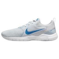 Nike Flex Experience Run 10 Pure Platinum Imperial Blue Vyriški sportbačiai Pilki Wolf-Grey Balti CI9960-010 45