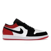 Air Jordan 1 Low SE Black Toe Vyriški sportbačiai Balti Gym-Red IB8971-106 47.5