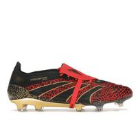 adidas Predator Elite sulankstomas liežuvis FG Gyvatės Metų Unisex sportbačiai Skaidriai raudona Aukso metalinė Pagrindinė juoda IH0958 40
