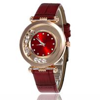 CQ411 Fashionable rolling sand Women watch ultra-thin rhinestone quartz women's watch light luxury clock giftwatches for woman