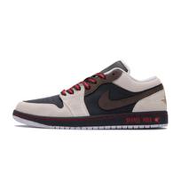 Jordan Air Jordan 1 Avage Neslystantys žemi krepšinio batai Unisex Smėlio spalvos Juodi Smėlio spalvos HF1567-200(Team519-$avage) 44