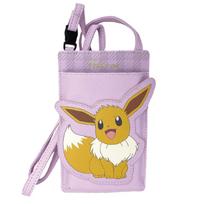 Sun Art Pokemon Wallet Shoulder Bag Eevee Die-Cut PM-4504-PUR