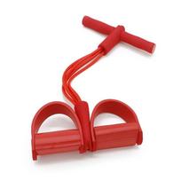 4 vamzdžių pasipriešinimo elastinės juostos, sėdimos traukimo lynai, jogos pilvo treniruotės, treniruotės, treniruotės, kūno rengybos įranga violetinė