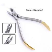Dantų žnyplės nerūdijančio plieno vielos gijų pjovimo galas pjovimo replės Dantų ortodontiniai įrankiai Dental wire cutting force