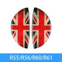 Automobilio durų riešo rankenos apsauginis 3D lipdukas nuo įbrėžimų BMW MINI ONE Cooper S CLUBMAN R55 R56 R60 R61 F54 F55 F56 F57 M -2 PCS