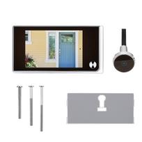 Doorbell Peephole Viewer 3,5 colio skaitmeninė durų kamera 120° LCD 2 mln. HD pikselių Cat Eye durų skambučio monitorius ruda