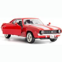1/36 Scale Camaro Diecast modelio automobilio žaislas, patraukiama transporto priemonė mažiems vaikams, berniukams, mergaitėms, dovana 1/36-13.5x5x3.5cm raudona