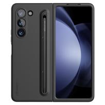 Nillkin Samsung Galaxy Z Fold 5 telefonų dėklai Flex Pure Fold Cover yra su S formos rašikliu Samsung Galaxy Z Fold 5 juoda