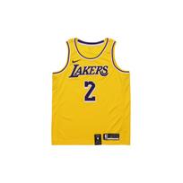 Nike NBA Swingman Jersey, Los Angeles Lakers Lonzo Ball Edition Men Jersey Yellow AA7099-728 S