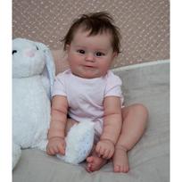 50 cm Reborn kūdikio lėlė Maddie Miela Bebe lėlė Žaislas Galima maudyti vandenyje Reborn kūdikio lėlė Žaislas Vaikams Dovana Cloth Body Doll